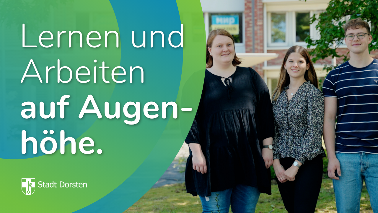 Theresa, Jessica, Stefan – Auszubildende